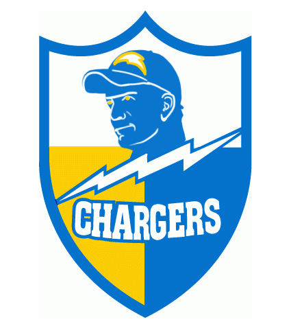 San Diego Chargers Manning Face Logo DIY iron on transfer (heat transfer)